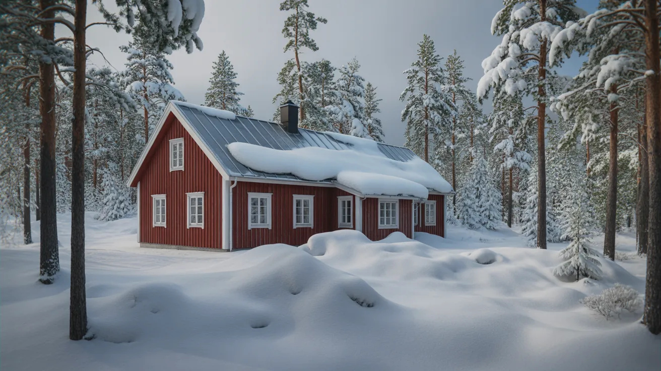 Snöskottning & snöröjning tak