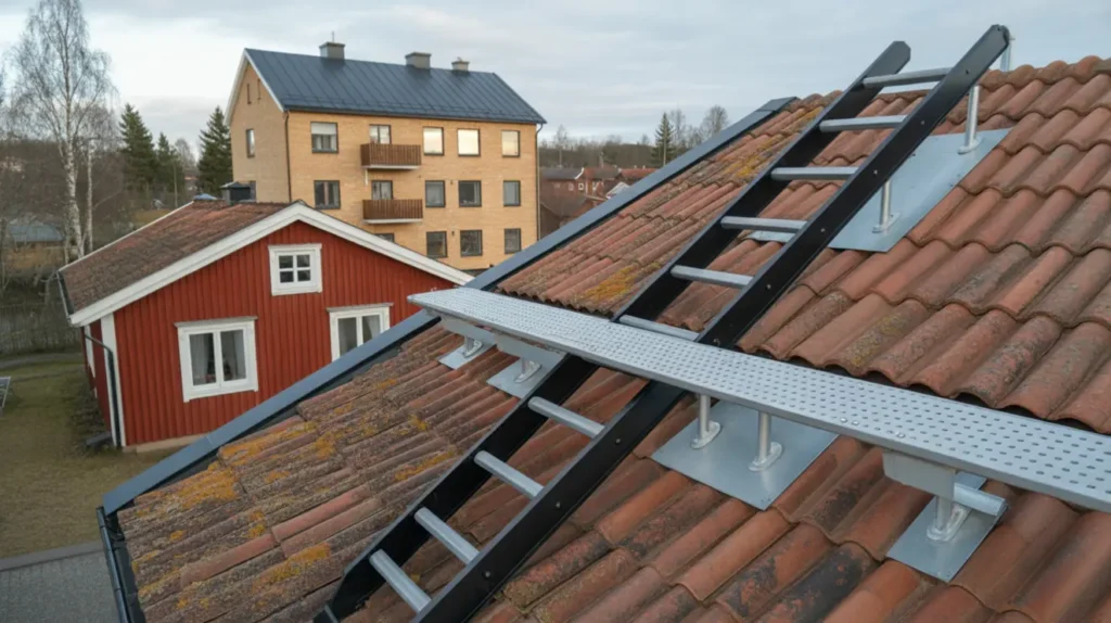 taks kerhet f r villor och brf takstegar g ngbryggor och inf stningar regler val och kostnad