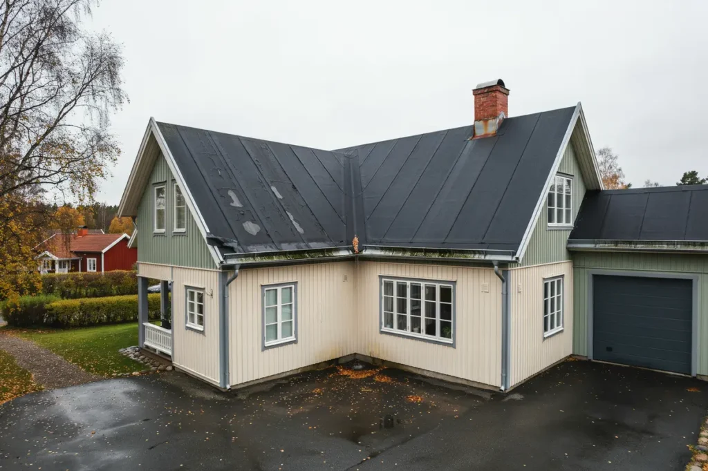 papptak p villa eller garage livsl ngd vanliga skador och n r det r dags att l gga om